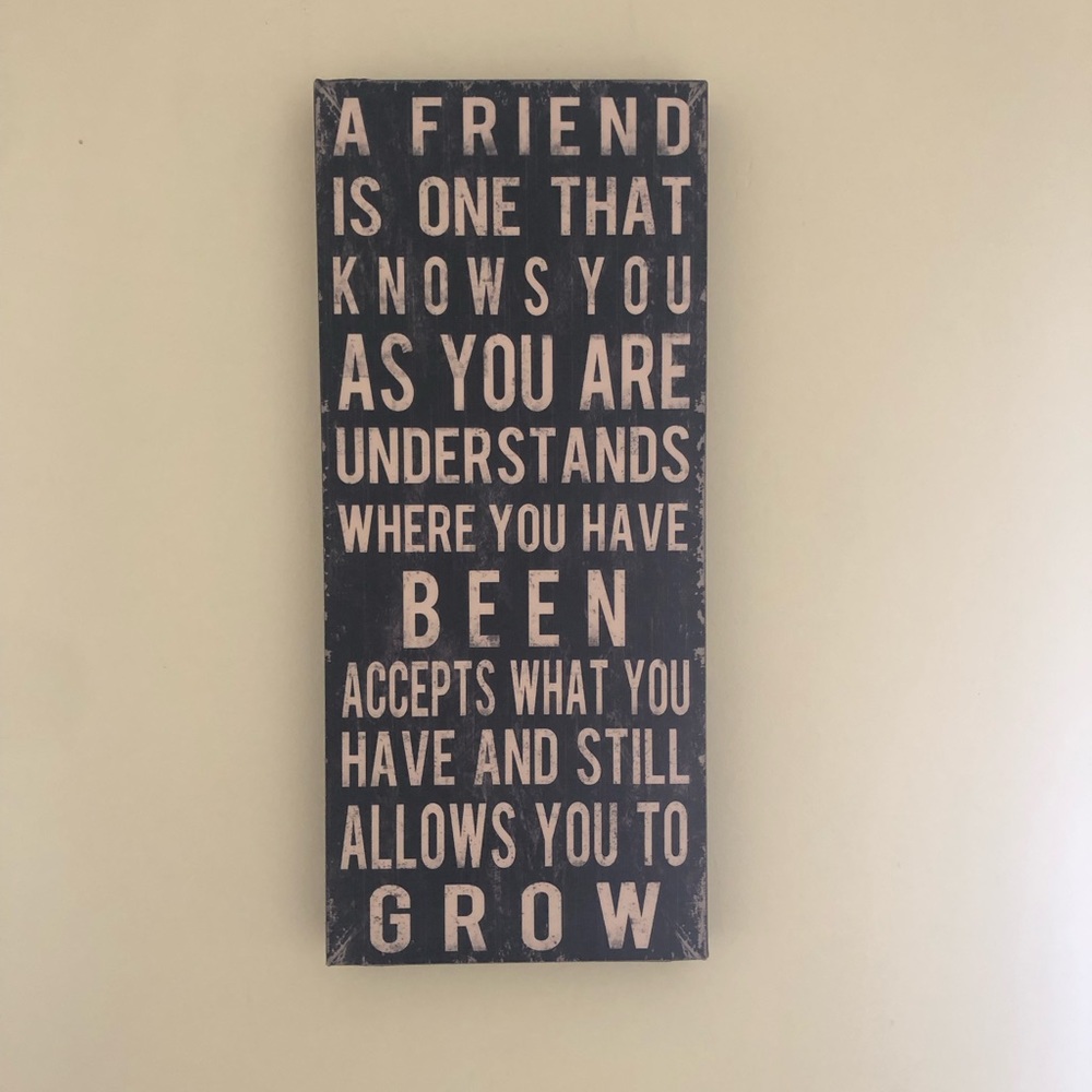 “A Friend Is . . .” Artwork